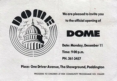 Dome Official Opening