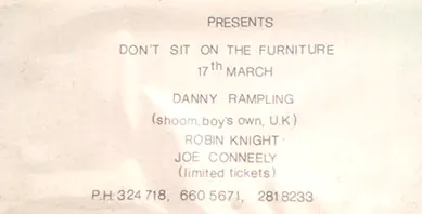 Dont Sit on the Furniture