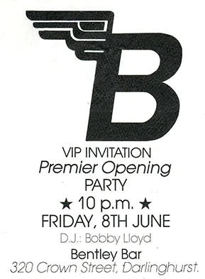 Bentley Bar Premier Opening